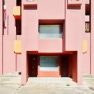 Casă de apartamente - perete roșu - (la muralla roja) în Spania, blog - arhitectură privată