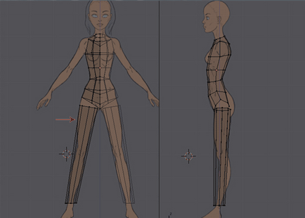 Моделювання персонажа в blender (частина 3)