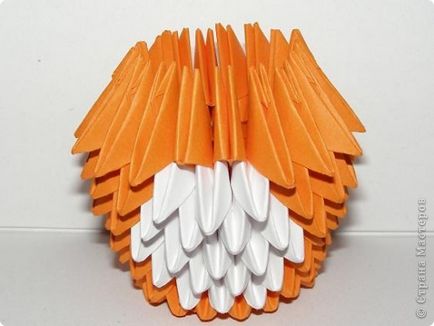 Moduláris origami róka