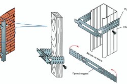 Montarea de metal sub raza de siding cu propriile mâini