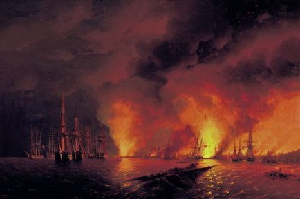 Tengeri élet és a munka Ivan Aivazovsky