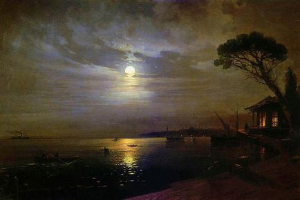 Tengeri élet és a munka Ivan Aivazovsky