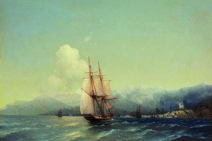 Tengeri élet és a munka Ivan Aivazovsky