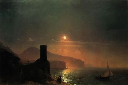 Tengeri élet és a munka Ivan Aivazovsky