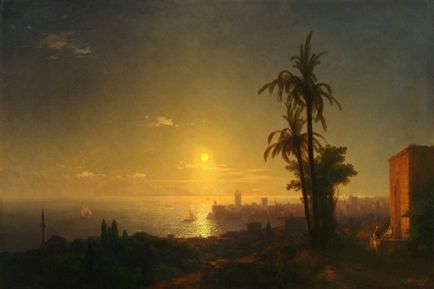 Tengeri élet és a munka Ivan Aivazovsky