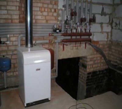 Este posibil să instalați un cazan pe gaz într-o baie