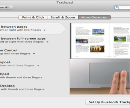 Налаштовуємо трекпад для комфортної роботи в os x lion