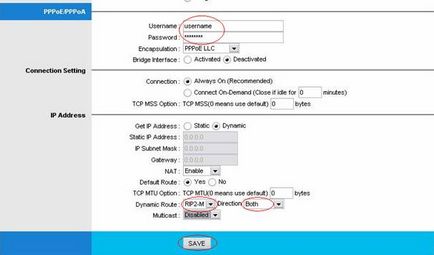 Configurarea unui modem de miliarde bipac 5200s în modul router