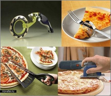 Огляд креативних ножів для нарізки піци