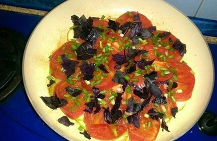 Омлет з кабачками і помідорами - покроковий рецепт з фото на