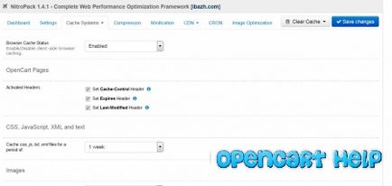 Optimizarea opencart