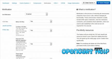Optimization opencart (z) optimalizálási OpenCart