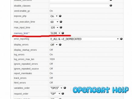 Optimization opencart (kérésre) optimalizálási OpenCart