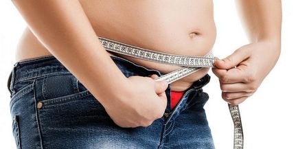 Організм запасає жир абдомінальне, вісцеральні ожиріння