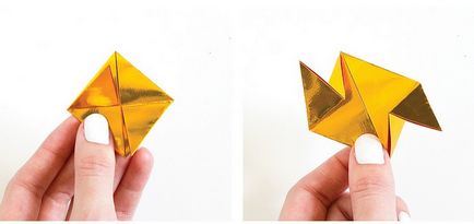 Origami cristal de hârtie, adevărat