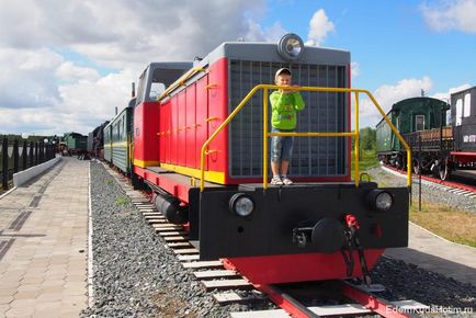 O excursie la muzeul de locomotive cu aburi din Nizhny Novgorod
