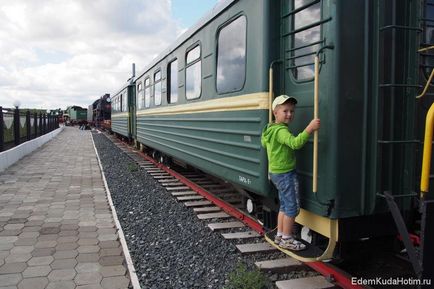 O excursie la muzeul de locomotive cu aburi din Nizhny Novgorod