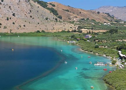 Lacul Kurnas este cel mai mare rezervor de apă dulce din Cipru
