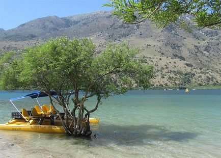 Lacul Kurnas este cel mai mare rezervor de apă dulce din Cipru