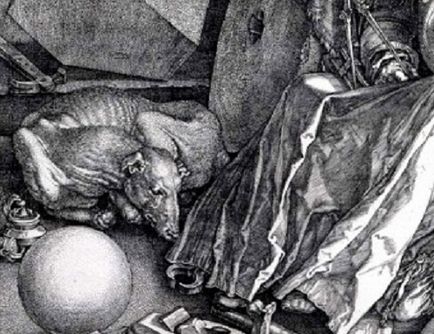Друк - «меланхолія i» - сама таємнича гравюра Альбрехта Дюрера, в якій зашифровані таємні