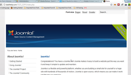 Переносимо сайт на joomla на новий хостинг