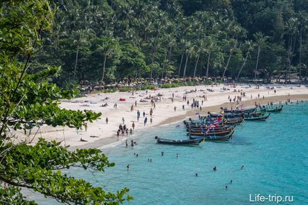 Plaja de libertate sau plaja de libertate, paradis izolat lângă patong