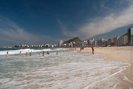 Copacabana plaja fotografie, plaja din Rio de Janeiro