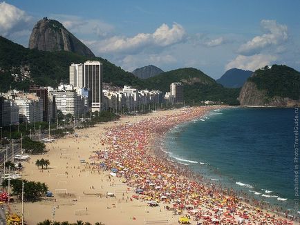 Copacabana plaja fotografie, plaja din Rio de Janeiro