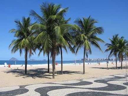 Copacabana plaja fotografie, plaja din Rio de Janeiro