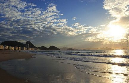 Copacabana plaja fotografie, plaja din Rio de Janeiro