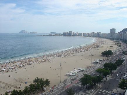 Copacabana plaja fotografie, plaja din Rio de Janeiro