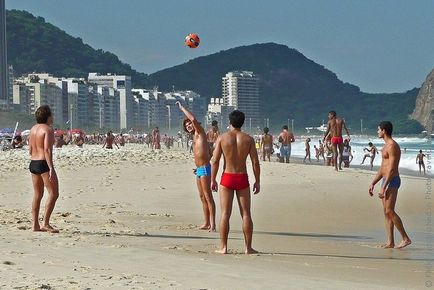 Copacabana plaja fotografie, plaja din Rio de Janeiro