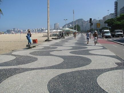 Copacabana plaja fotografie, plaja din Rio de Janeiro