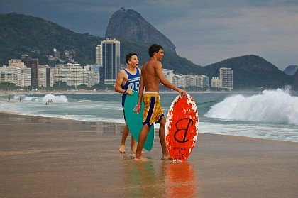 Plaja Copacabana din Rio de Janeiro