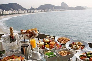 Plaja Copacabana din Rio de Janeiro