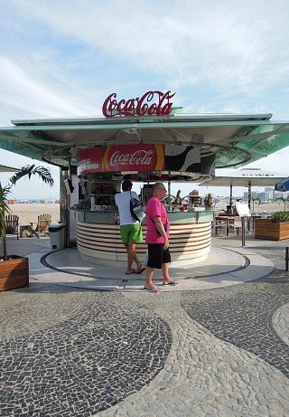 Plaja Copacabana din Rio de Janeiro