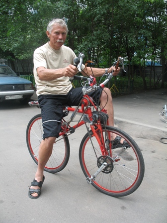 Bicicleta cu tractiune integrala a lui Dashevsky - inventii