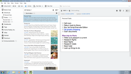 Manipularea practică manuală în evernote - centrul de ajutor evernote