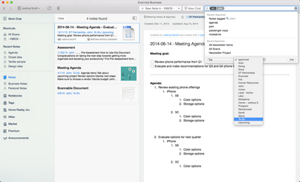 Manipularea practică manuală în evernote - centrul de ajutor evernote