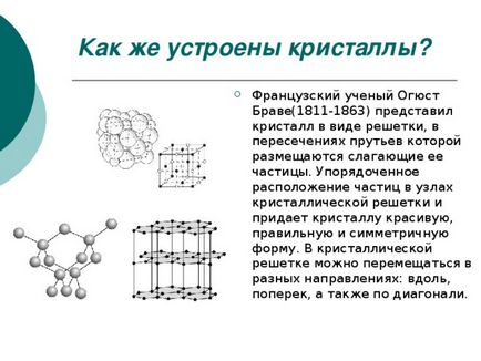 Prezentarea modului de a face un proiect-cristale în viața noastră - chimie, altele