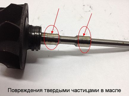 Meghibásodási okok a turbina (output) Az okok a kudarc a turbina