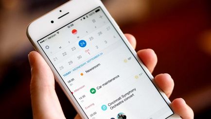 Отнесени икона календар на iPhone, как да се възстанови, водач-ябълка