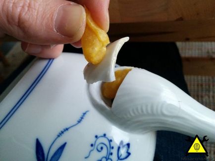 Javítása porcelán és kerámia saját kezűleg (javítás) Javítása porcelán és kerámia saját kezűleg