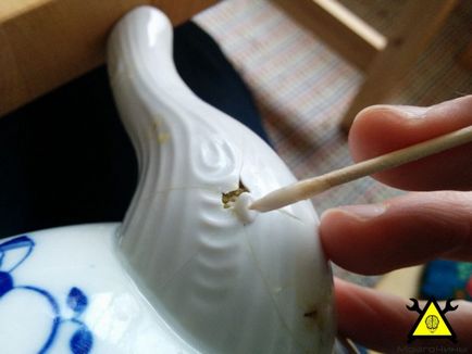 Repararea porțelanului și a ceramicii prin mâinile proprii
