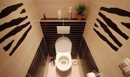 Repararea pereților din toaletă în toate etapele