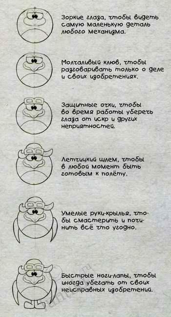 Малюємо смішариків - Лосяша, піна і кар-Карича - урок поетапного малювання - уроки малювання