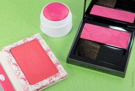 Blush strălucitor burberry lumina # 10 hortensie roz