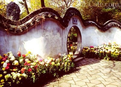 Garden a kínai stílusban jellemzői létre a megfelelő stílust