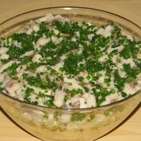 Saláták Halak - (több mint 357 receptet) a fotók