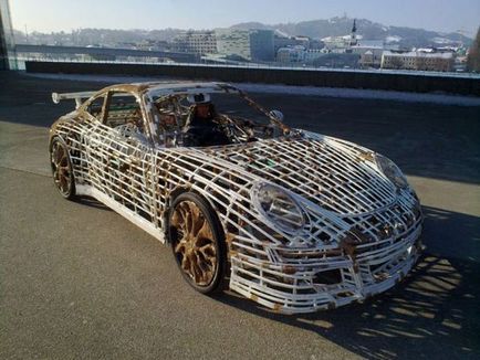 Homemade porsche 911 de la o fotografie de bicicletă, știri auto